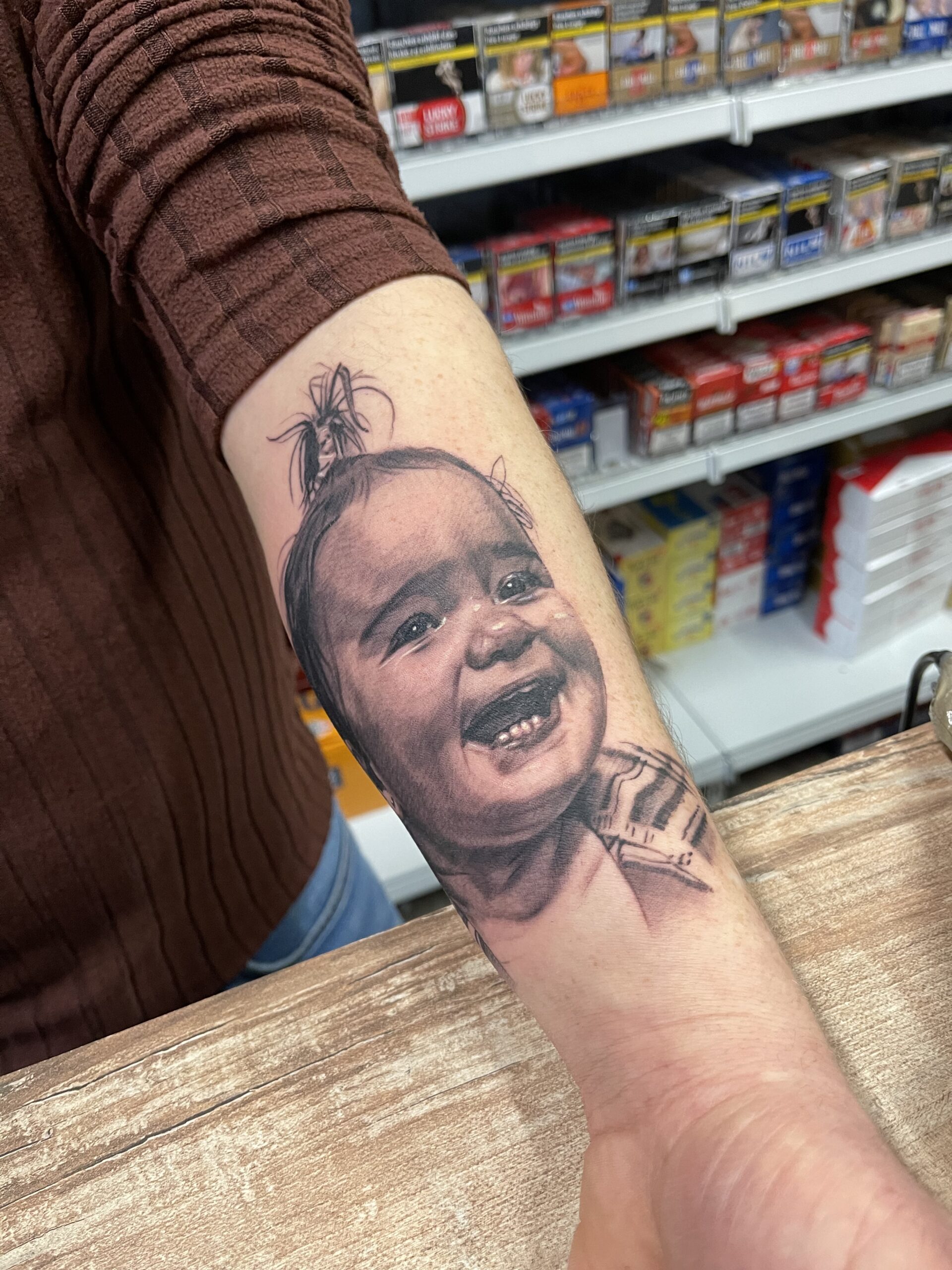 Tattoo-Arbeit aus dem Studio